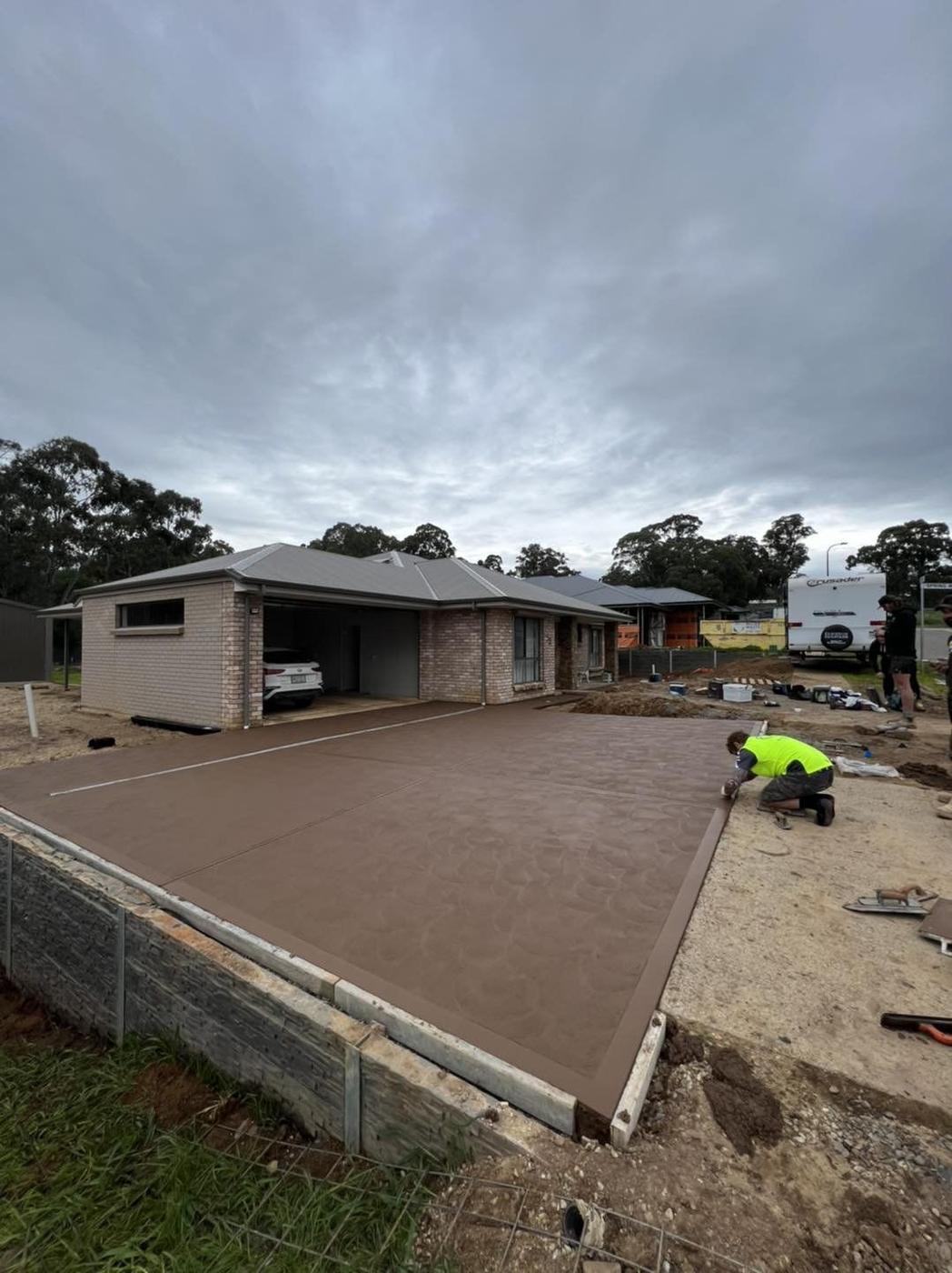 Coffee Shaded Concrete – Kangarilla