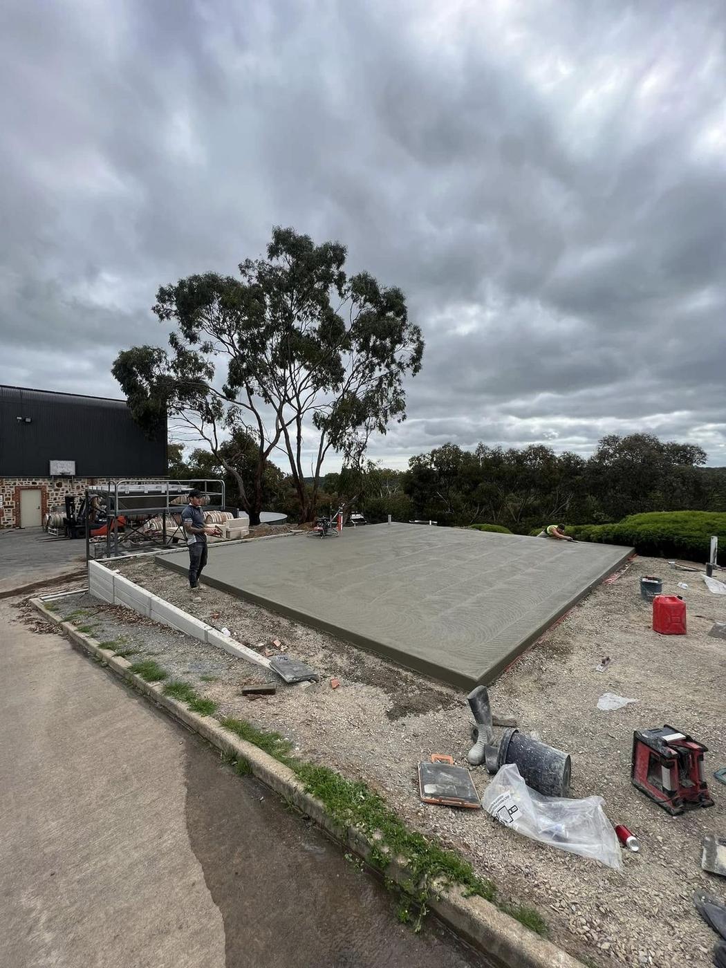 Shed Slab – Chapel Hill Wines